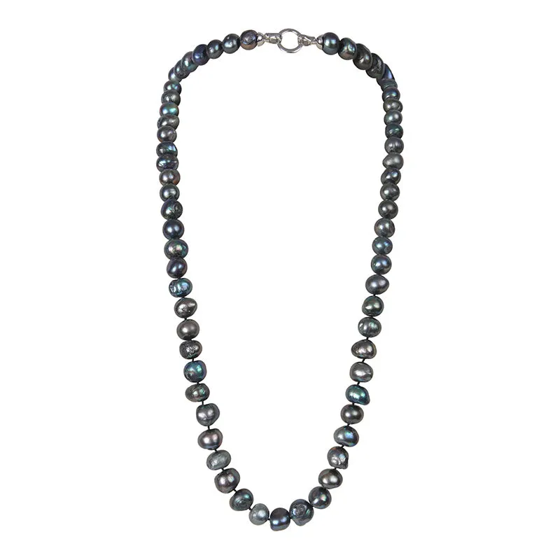 103-10 | BLACK 34" BAM BAM NECKLACE