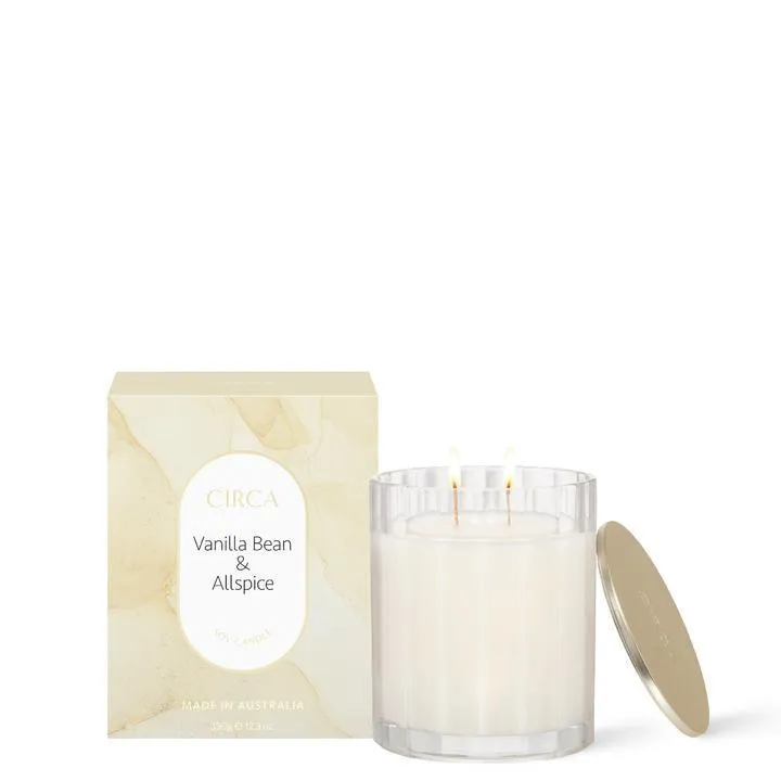 350g Candle - VANILLA BEAN & ALL SPICE