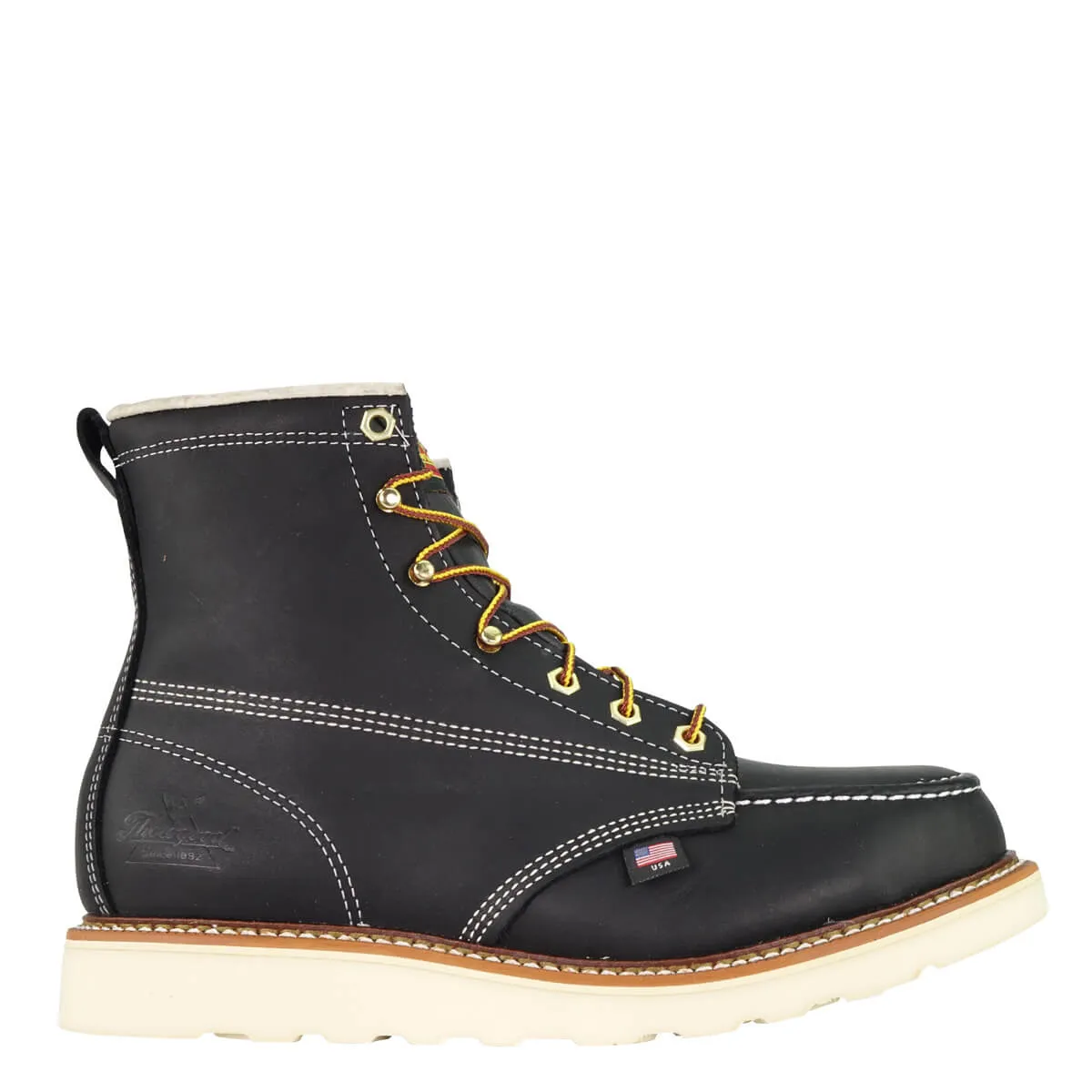 804-6201 6″ BLACK SAFETY TOE