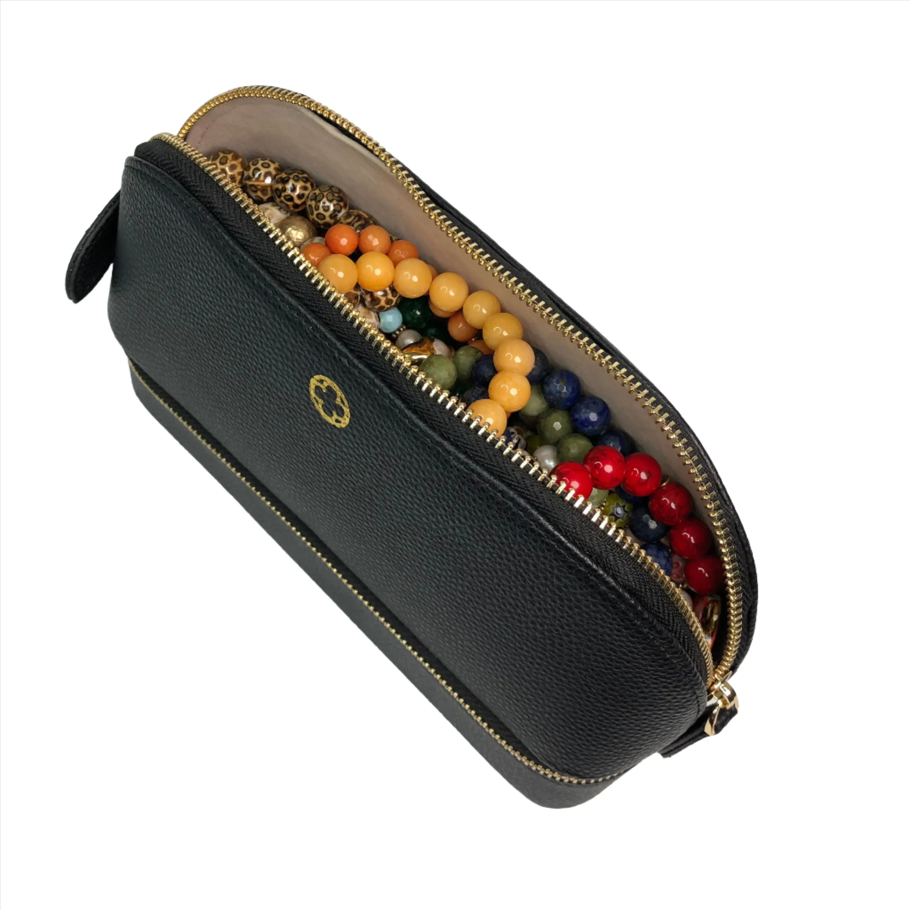 Armcandy & Earring Leather Travel Case