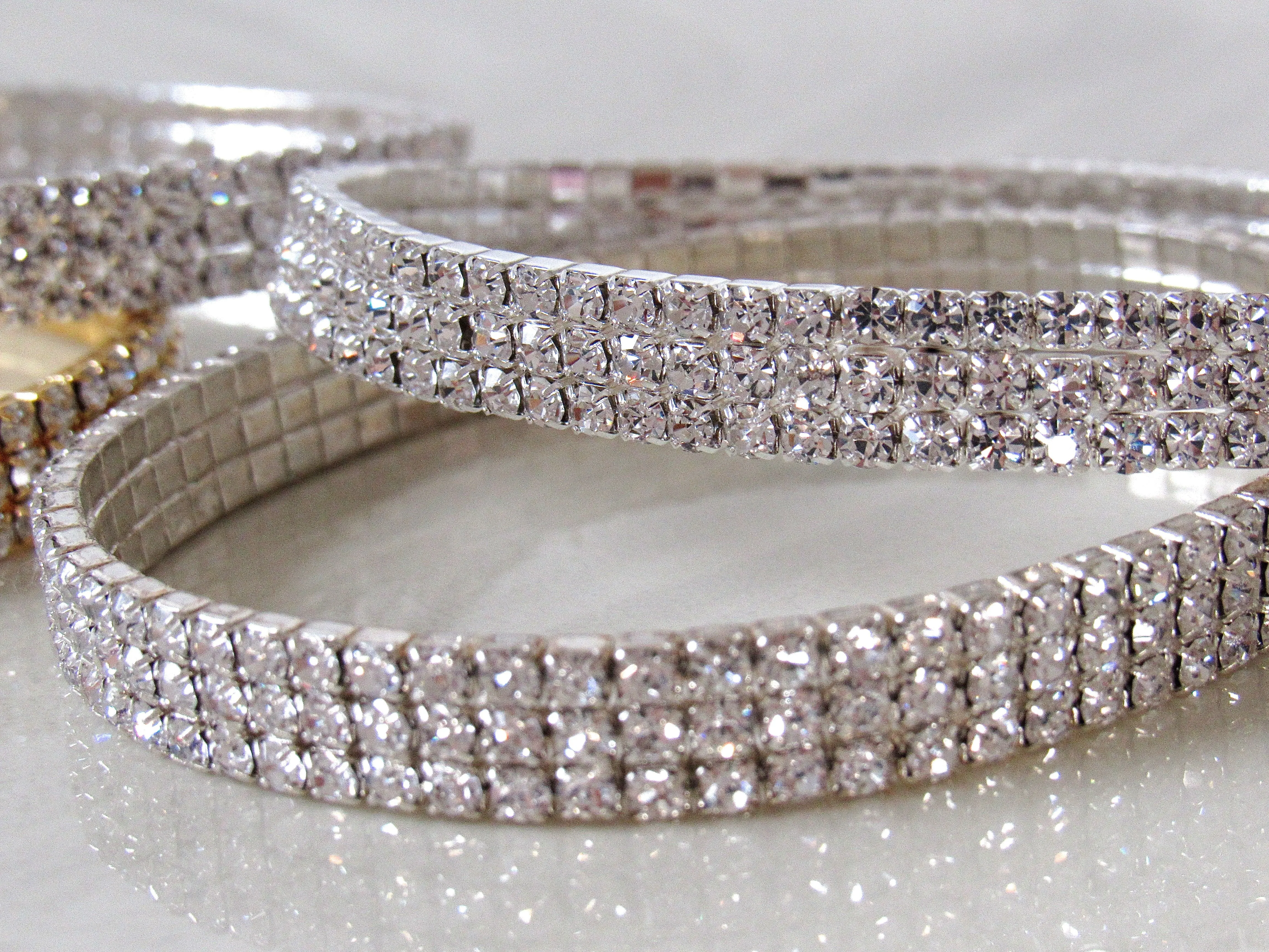 Bella Rhinestone Anklets