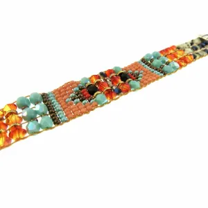 Chili Rose  "Chili Chili " Tiffany  Bracelet- Adonnah Langer