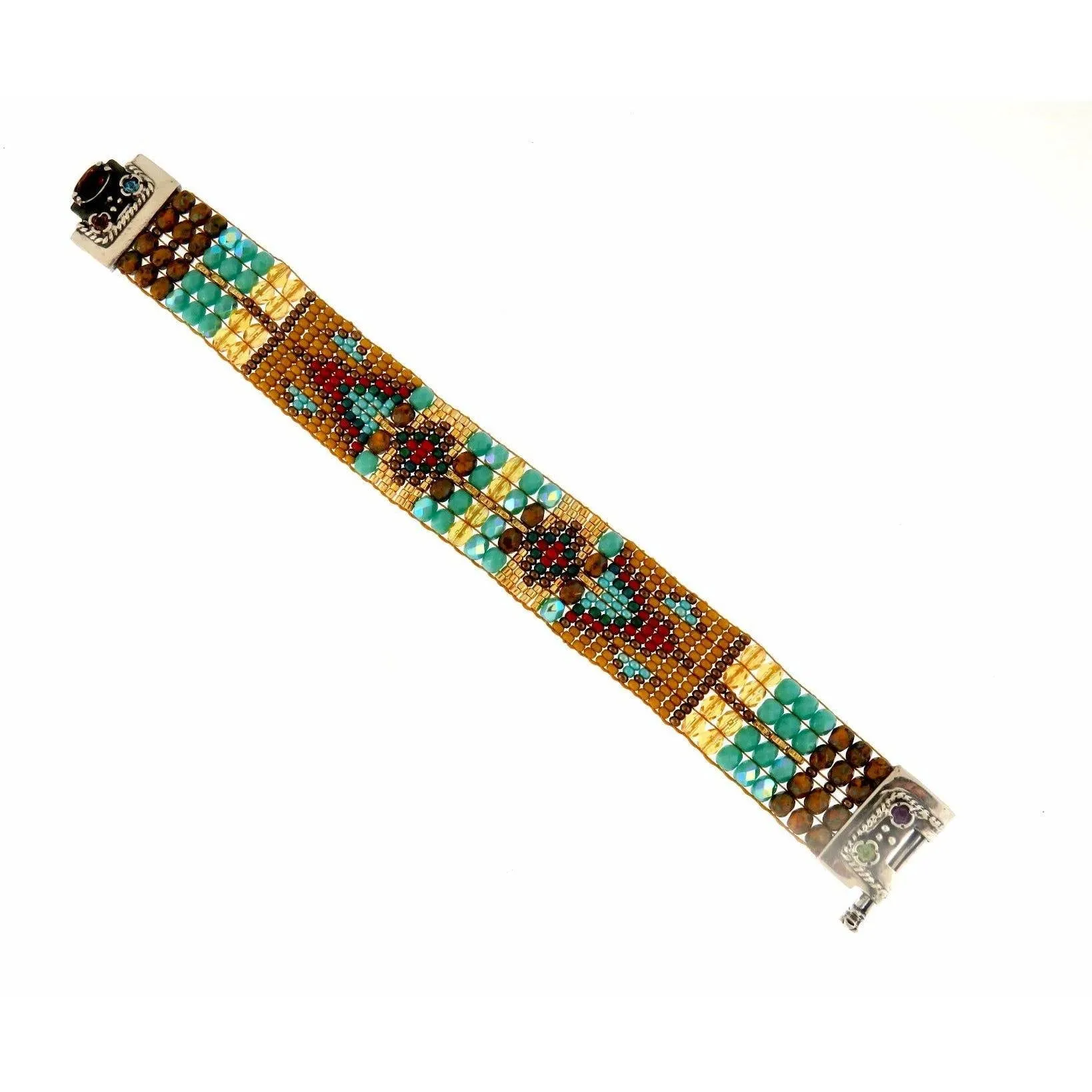 Chili Rose "Mustard Castle "Cowboy Bracelet