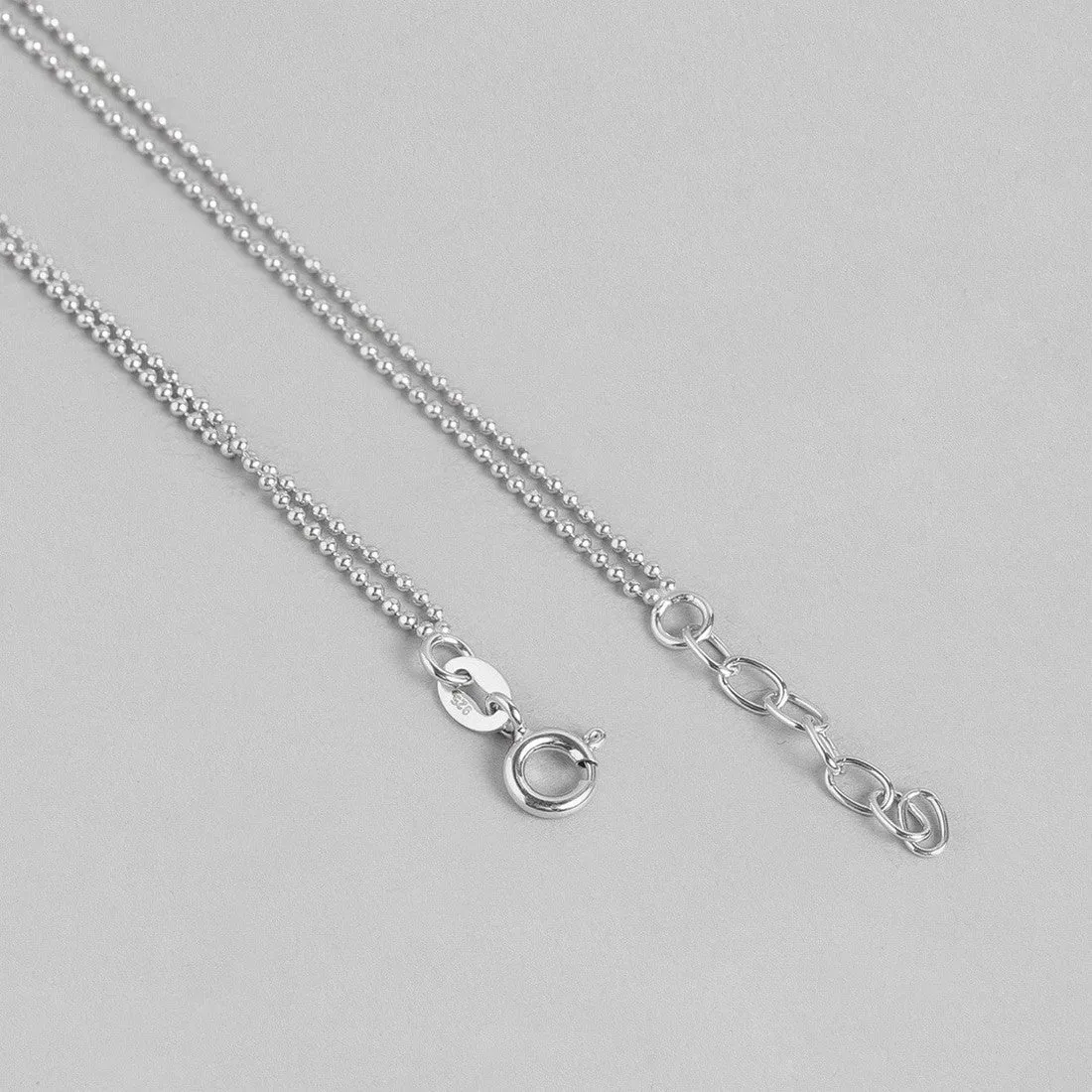 Double infinity 925 Sterling Silver Anklets