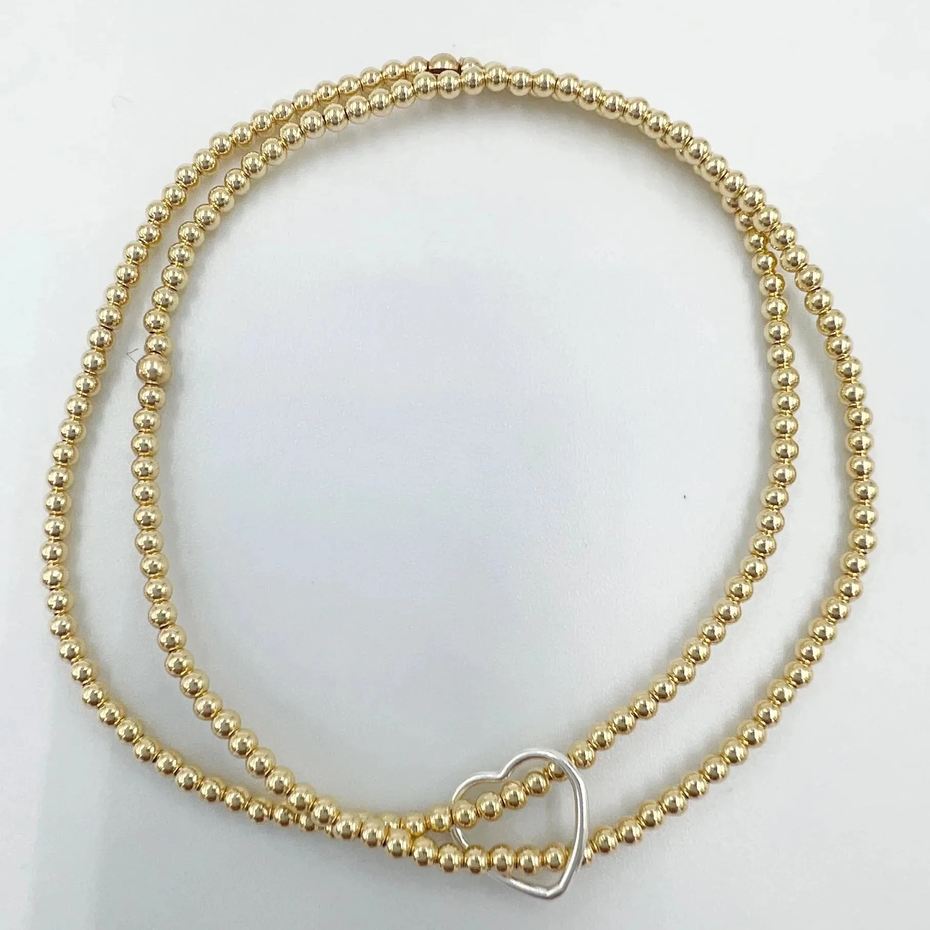 Gold Double Love Bracelet