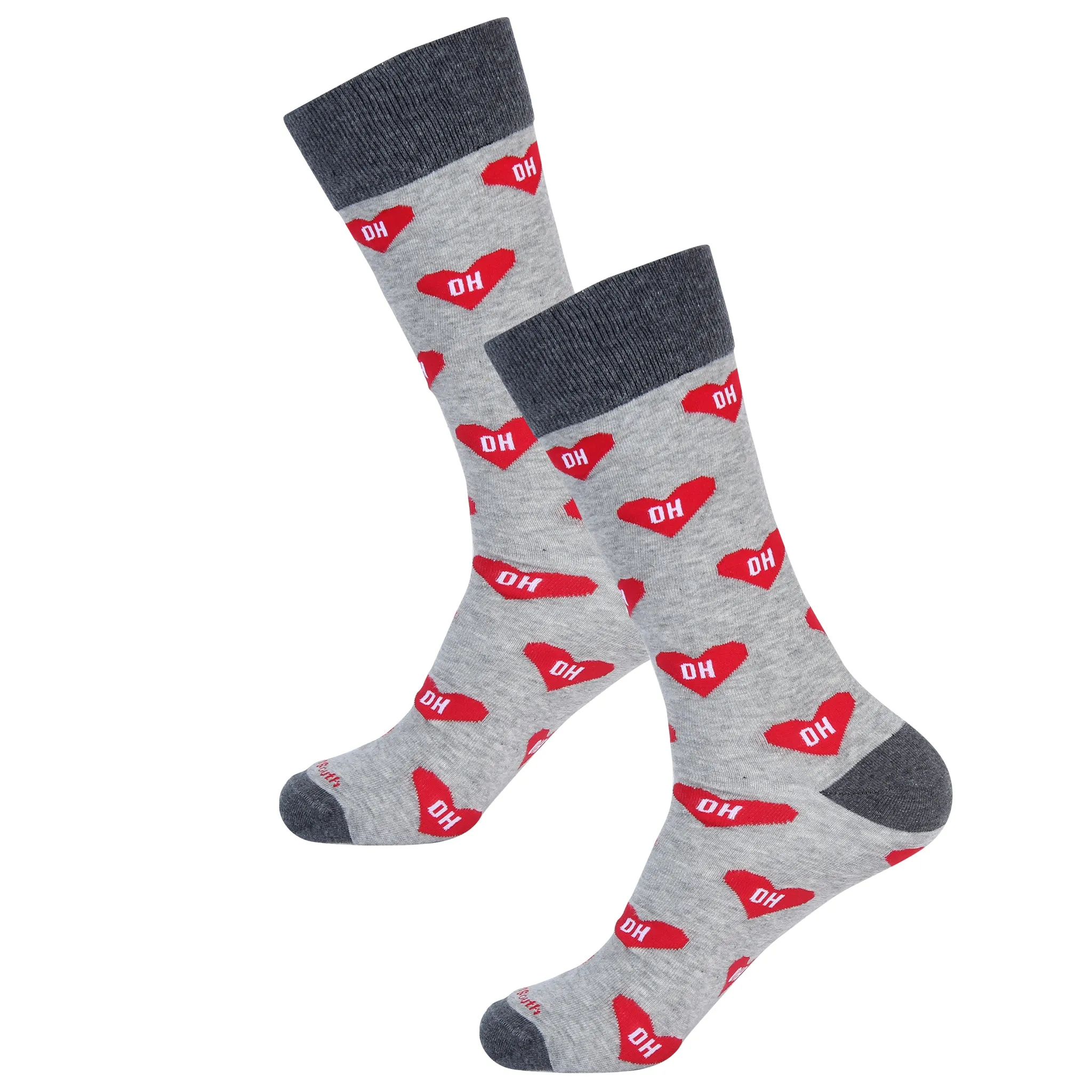 Heart Ohio Socks