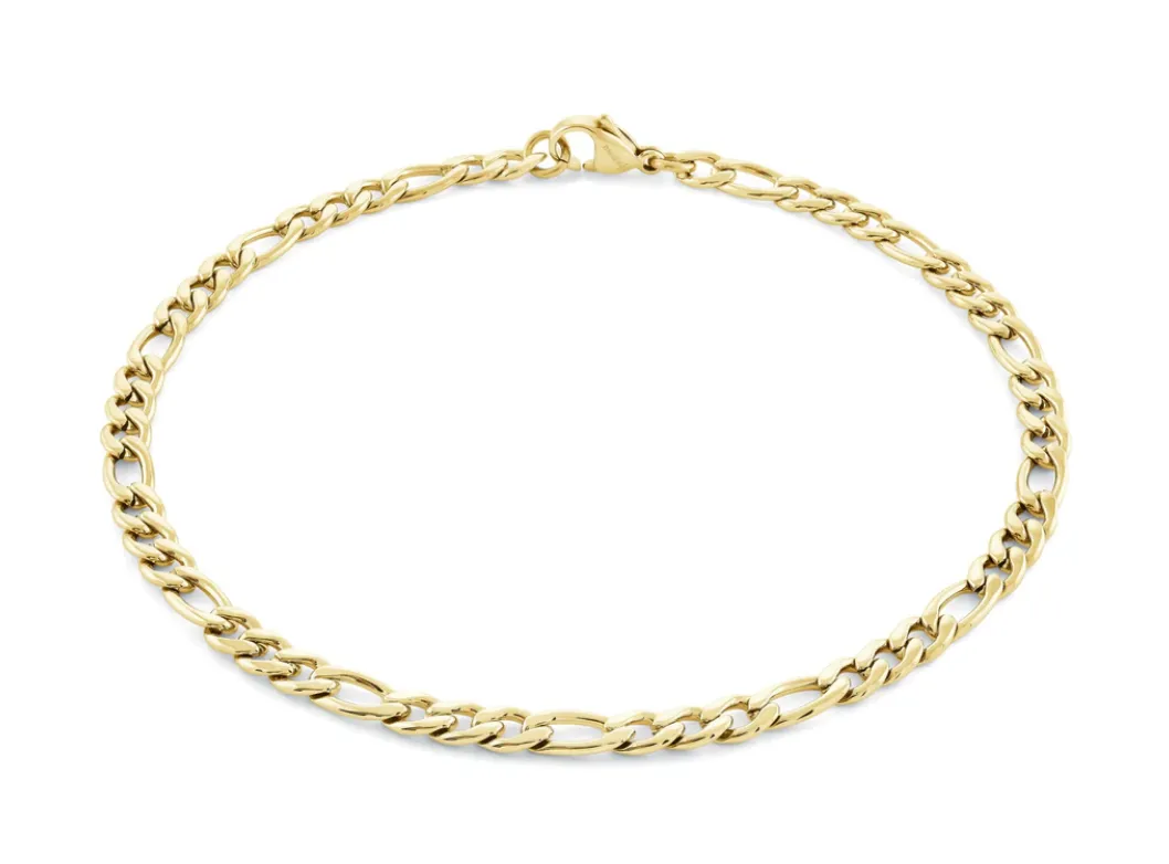 Italgem 4.5 mm Figaro Anklet