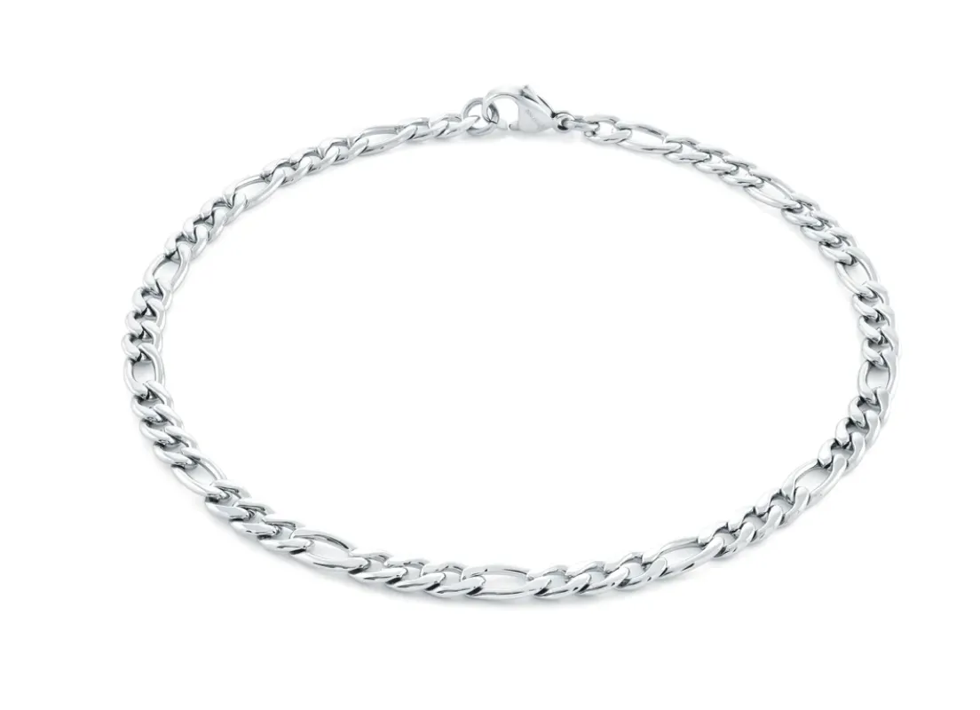 Italgem 4.5 mm Figaro Anklet