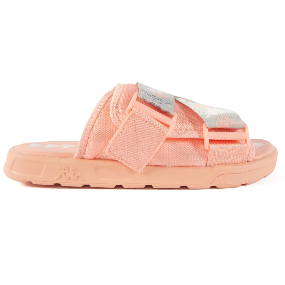 Kappa 222 Banda Mitel 8 Sandals - Peach / Grey