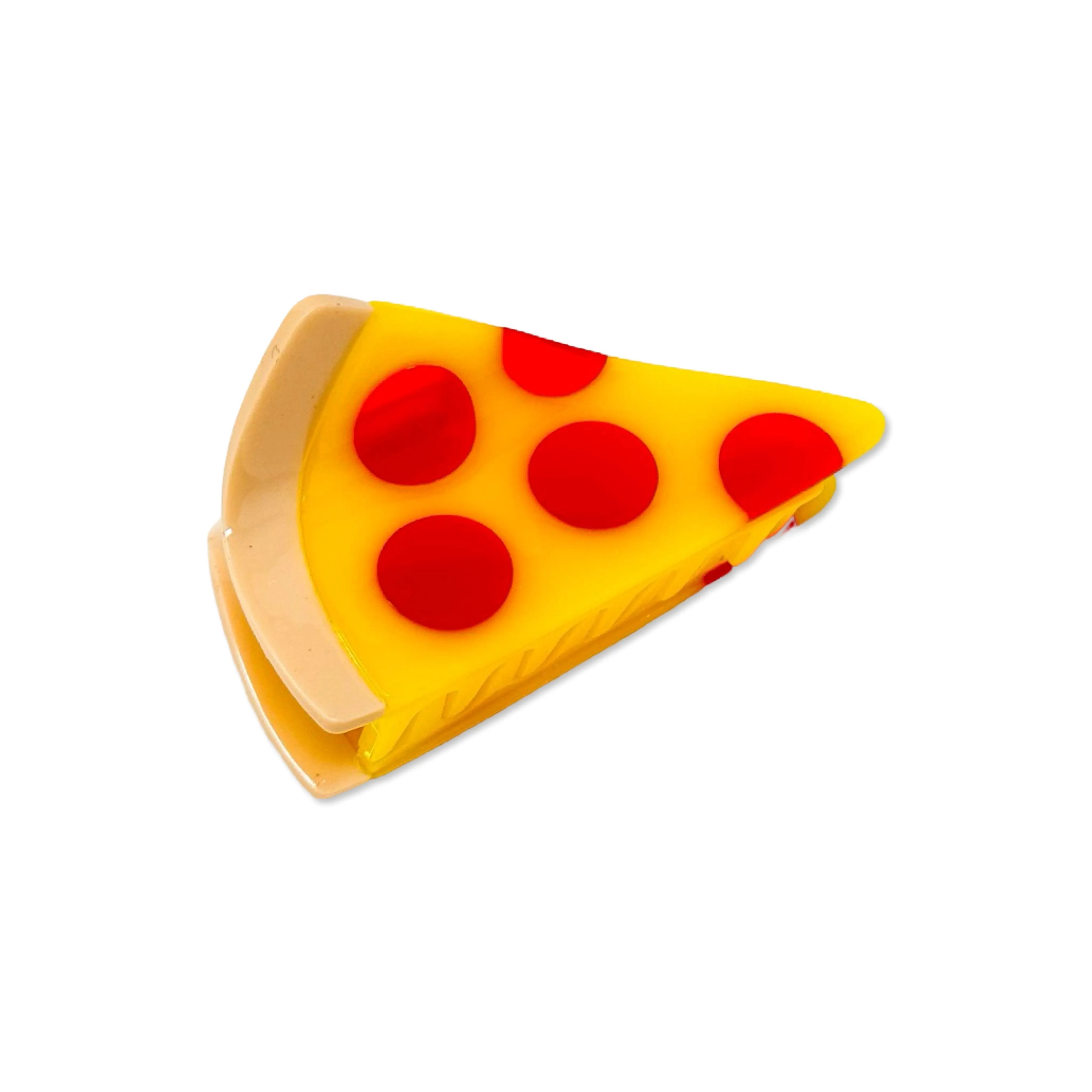 Midi Pizza Hair Claw Clip