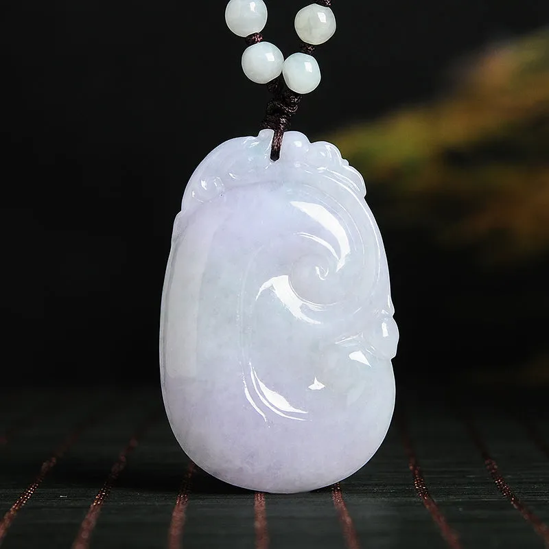 Natural Jade Pendant Jadeite Ruyi Pendant PT91