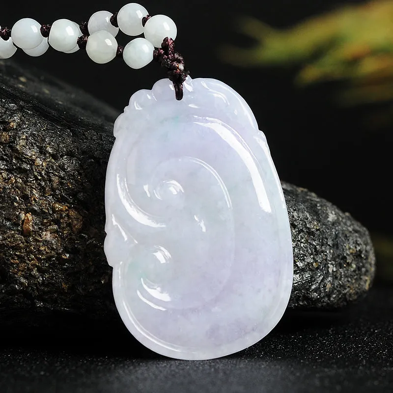 Natural Jade Pendant Jadeite Ruyi Pendant PT91