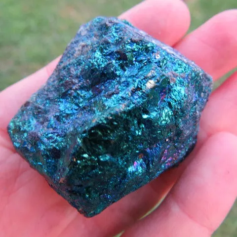 Peacock Ore Stone | Chalcopyrite Crystal