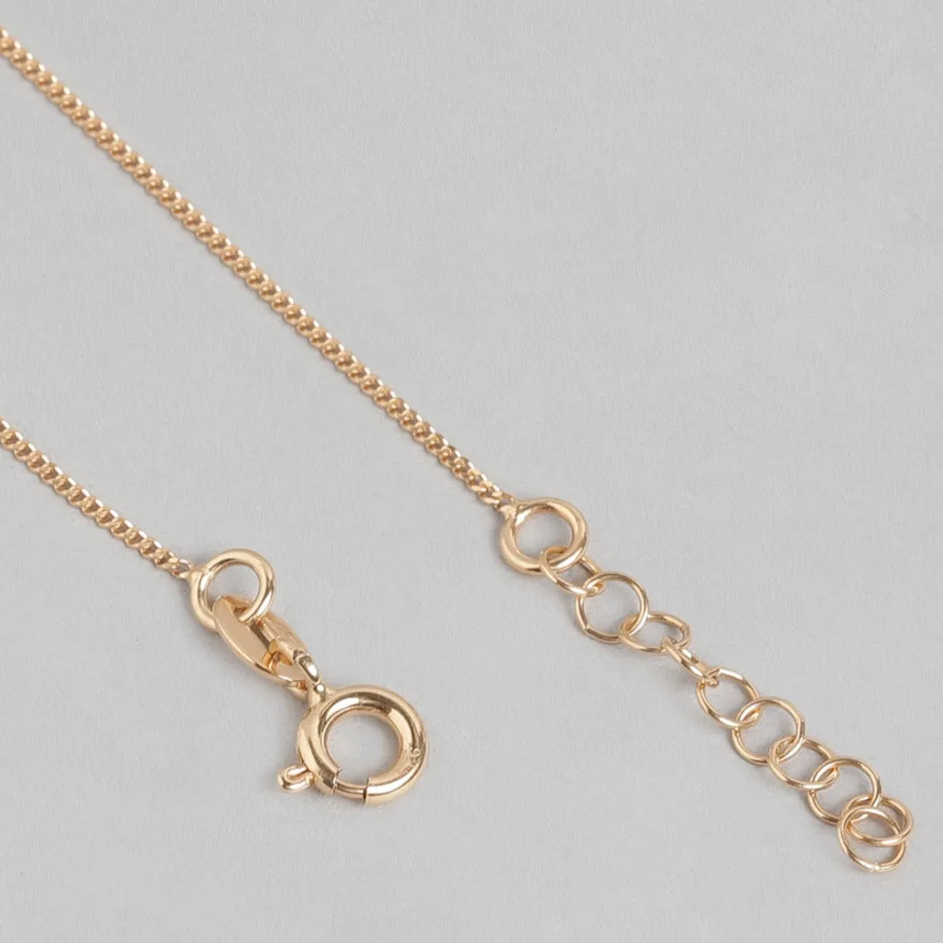 Pearl Rose-Gold plated 925 Sterling Silver Anklets