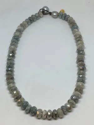 Perle by Lola Faceted Moonstone Necklace