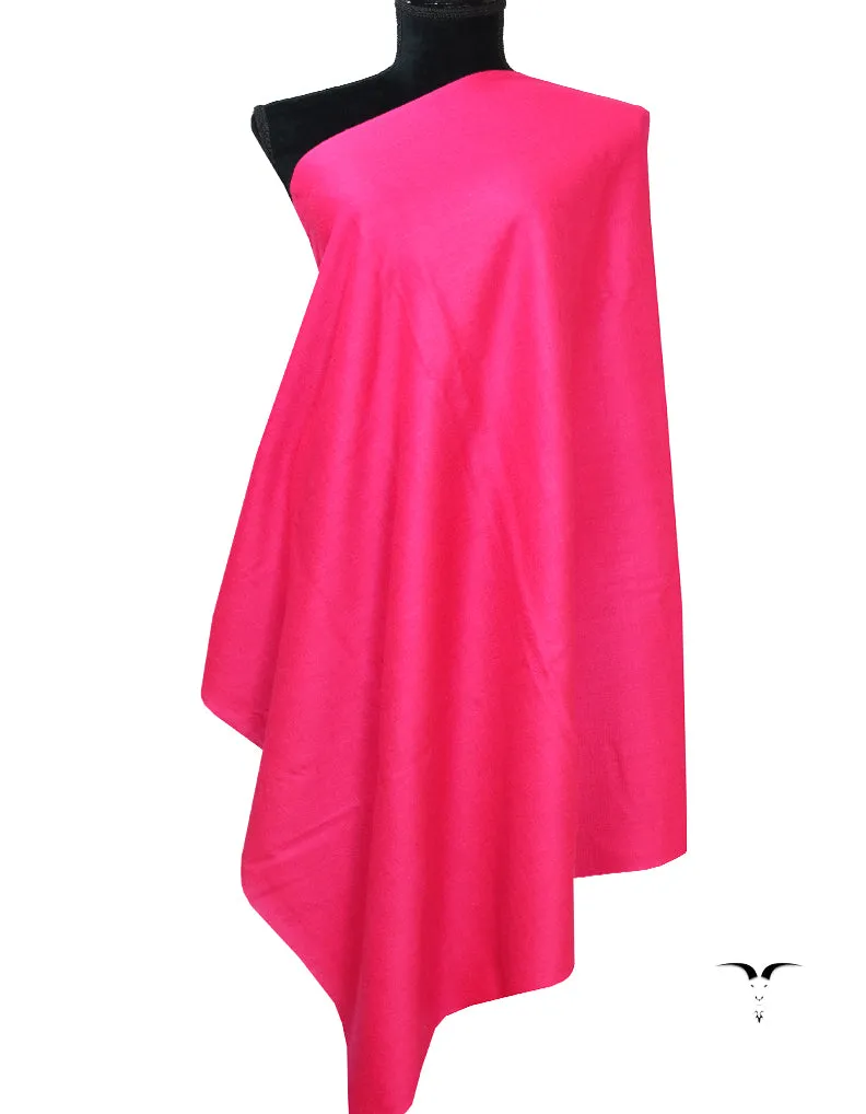 Plain Pashmina Shawl In Shade-22 Pink