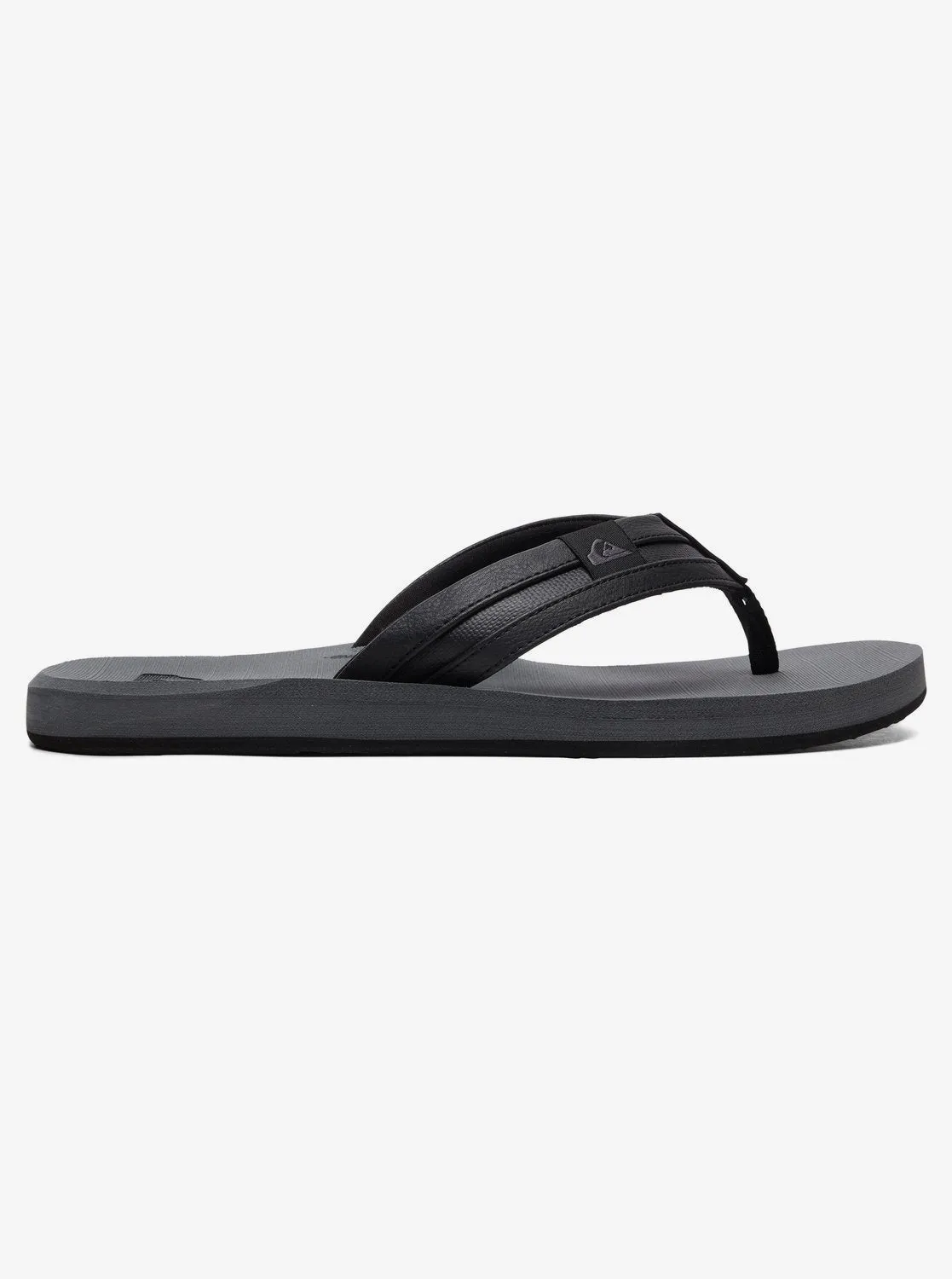 Quiksilver Carver Squish Sandals - Black/Grey/Black