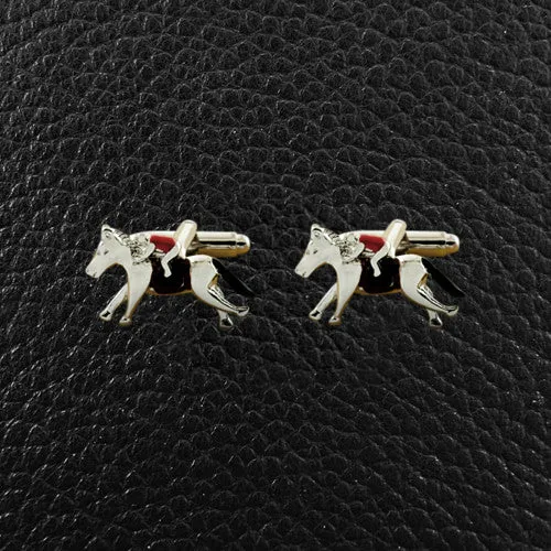 Race Horse Cufflinks