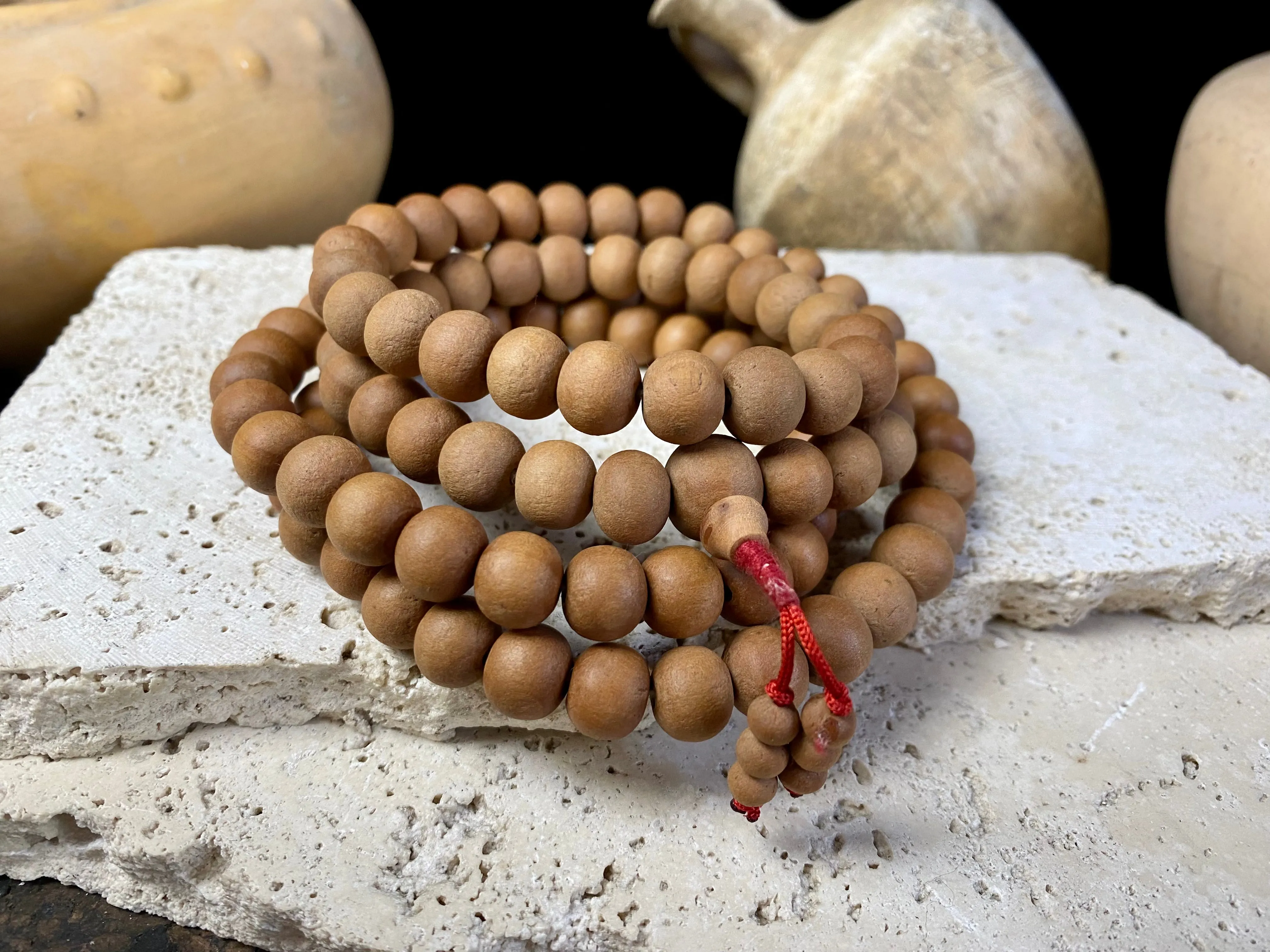 Sandalwood Mala Necklace