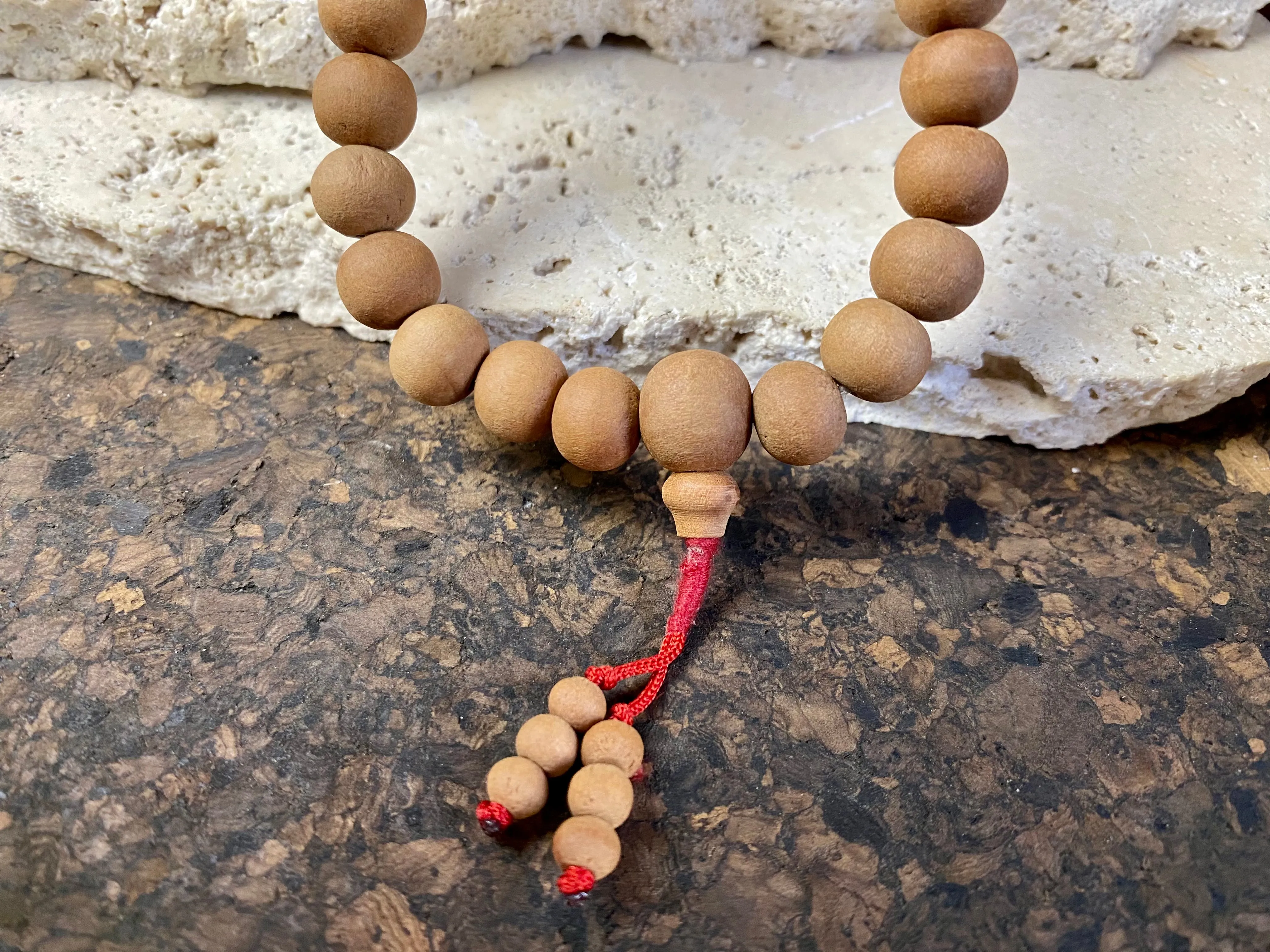 Sandalwood Mala Necklace