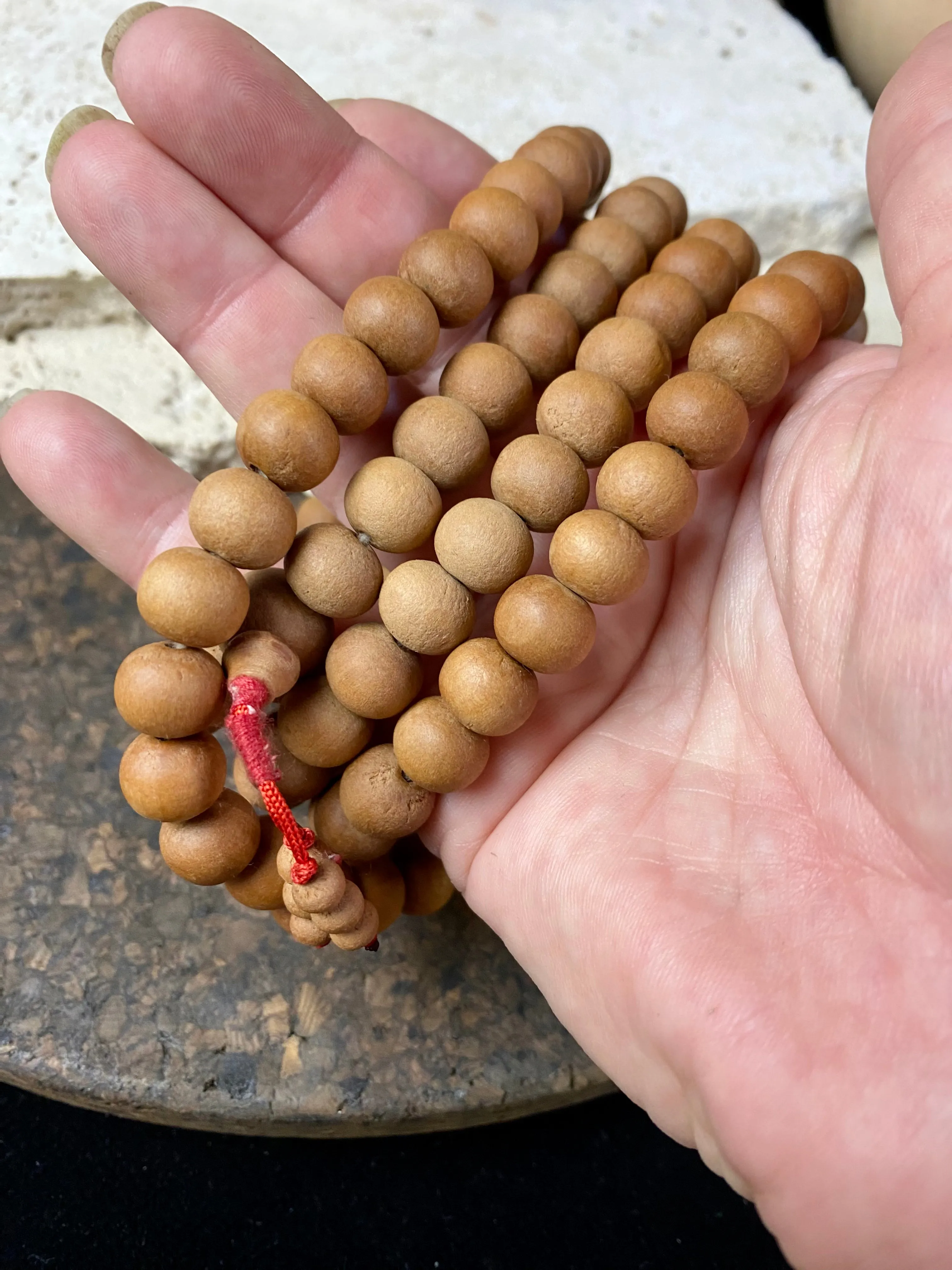 Sandalwood Mala Necklace