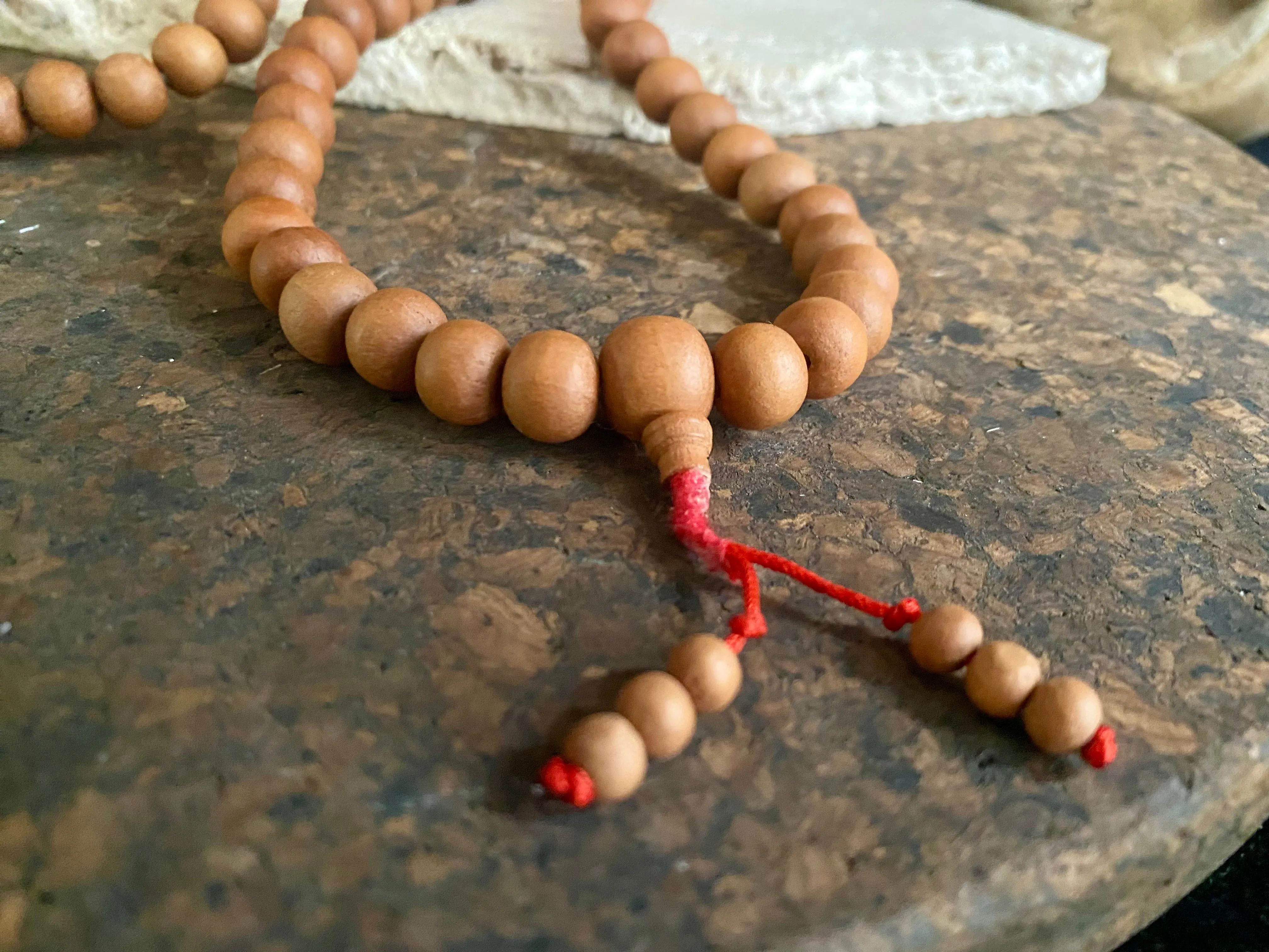 Sandalwood Mala Necklace