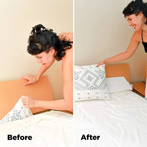 SnugStop The Original Bed Wedge Mattress Filler, Bed Wedge Pillow, Bed Headboard Pillow Wedge, Gap Filler Between Your Headboard and Mattress, Triangle Pillow Wedge, Don't Lose Your Pillow (Twin)