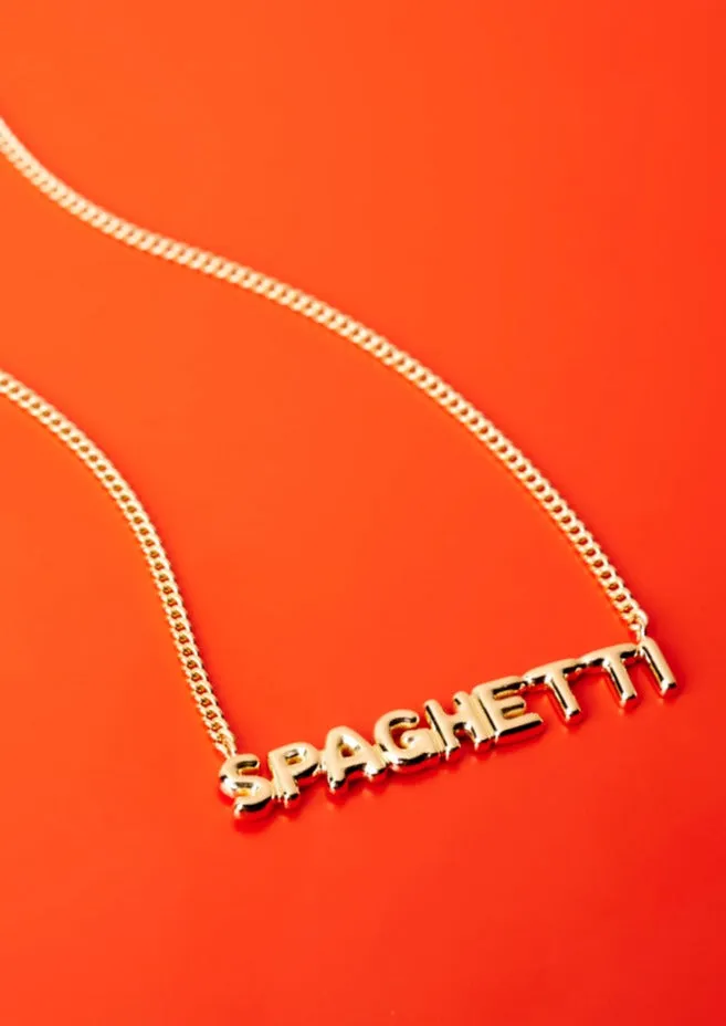 SPAGHETTI NECKLACE