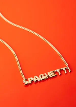 SPAGHETTI NECKLACE