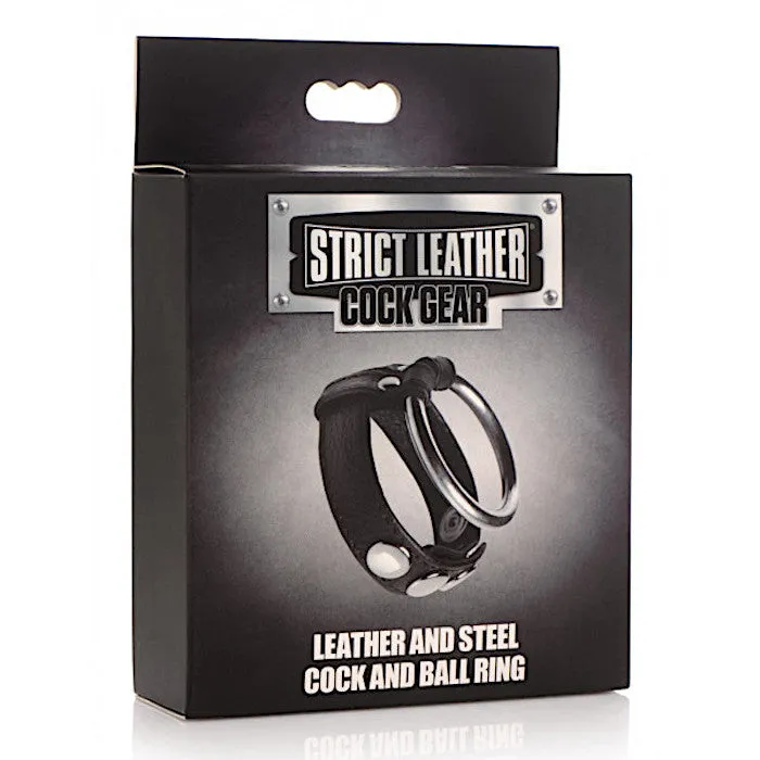 Strict ''Leather & Steel'' Cock Ring