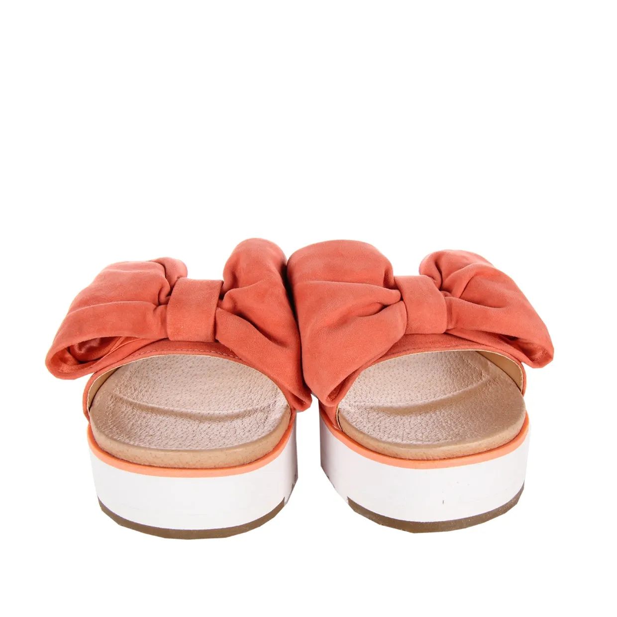 UGG Orange Bow Joan Slide Sandal